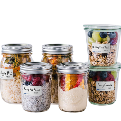 Dissolvable Food Labels with EZ Dispensing Box