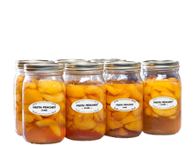 Dissolvable Oval Canning Labels