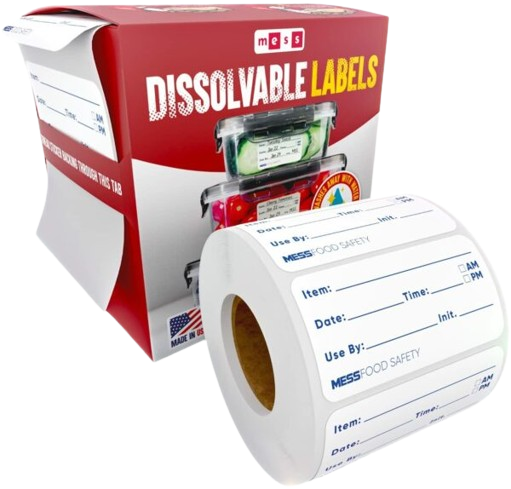 Dissolvable Food Labels