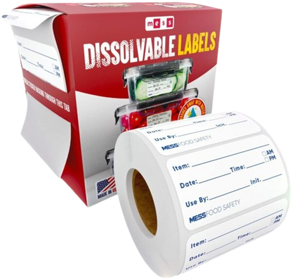 Dissolvable Food Labels