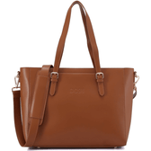 Professional Vegan Leather Work Tote with Laptop Sleeve - Vegan America