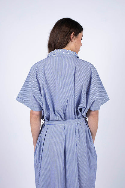 Robe Glam Bleue - Vegan America