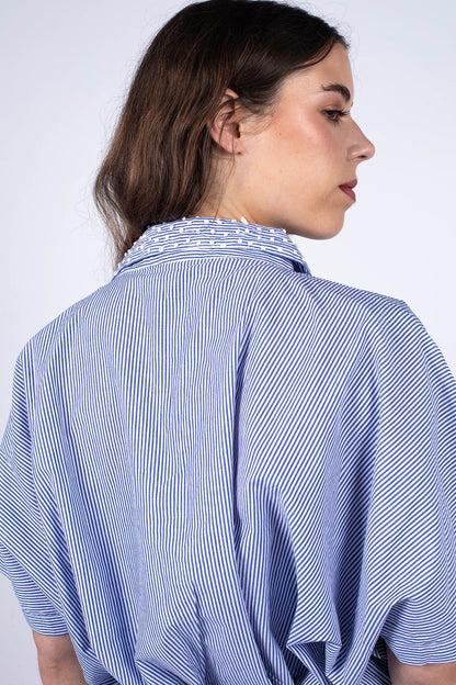 Robe Glam Bleue - Vegan America