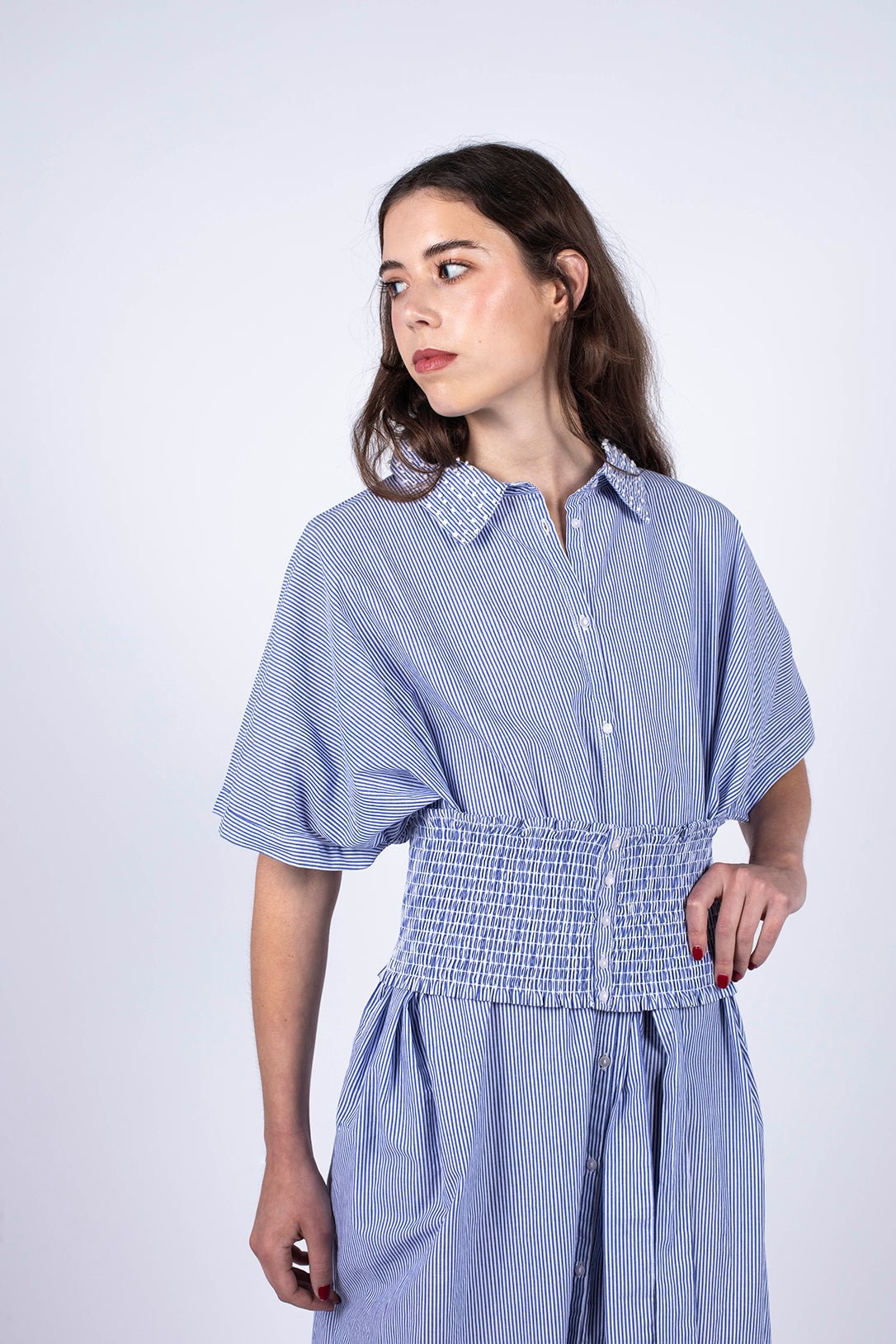 Robe Glam Bleue - Vegan America
