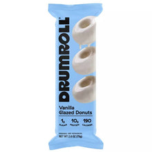 Drumroll Snacks - Mini Vanilla Glazed Donuts, 2.6oz