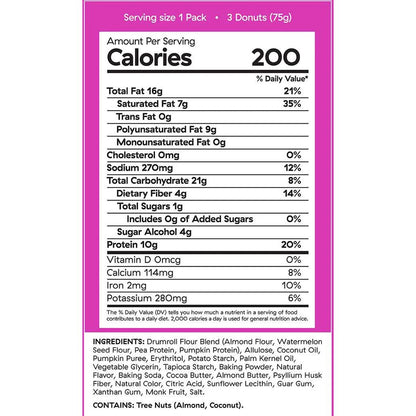 Drumroll - Mini Strawberry Glazed Donuts, 2.6oz