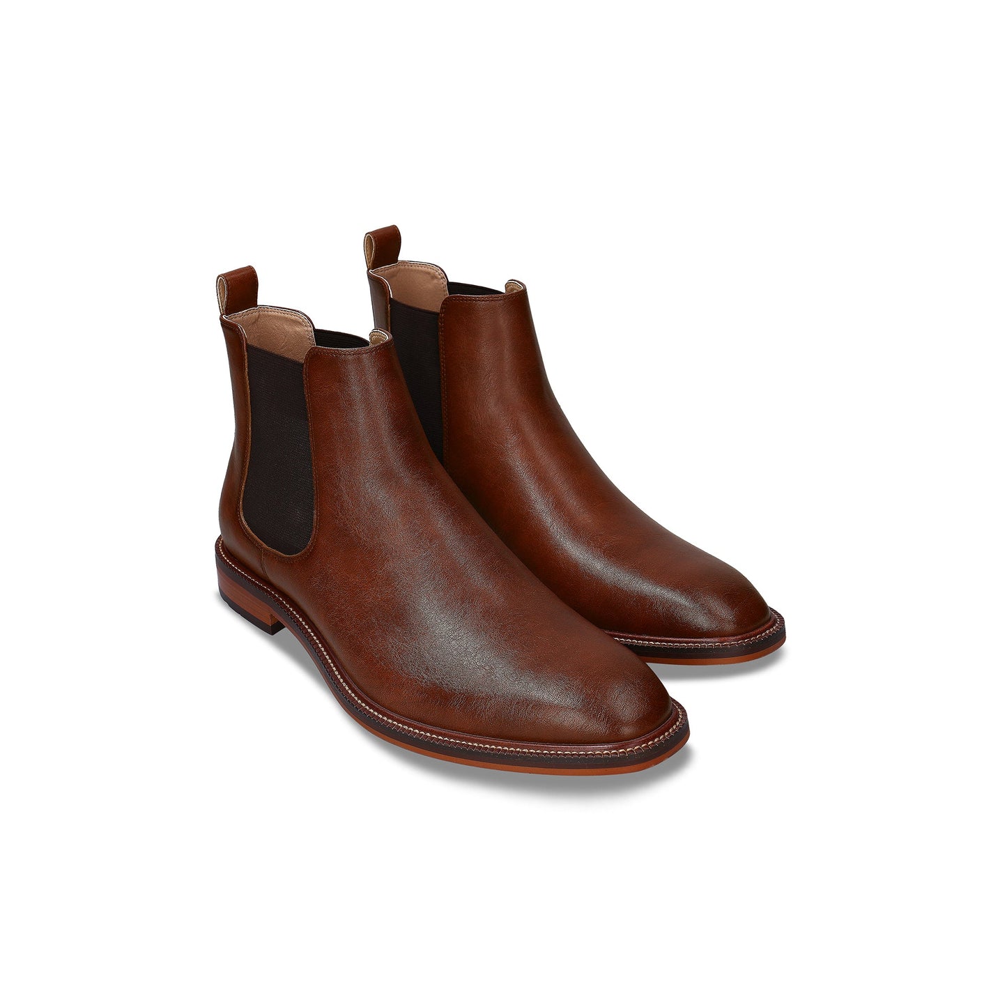 Men's Vegan Chelsea Boots Duncan Brown