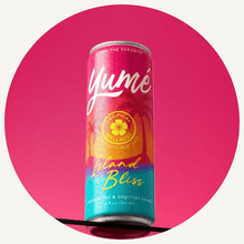 Yumé Island Bliss | 24 Pack | Sparkling Adaptogen Drink | Focus & Calm - Vegan America