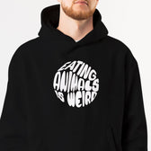 Eating Animals Is Weird Hoodie - Vegan America
