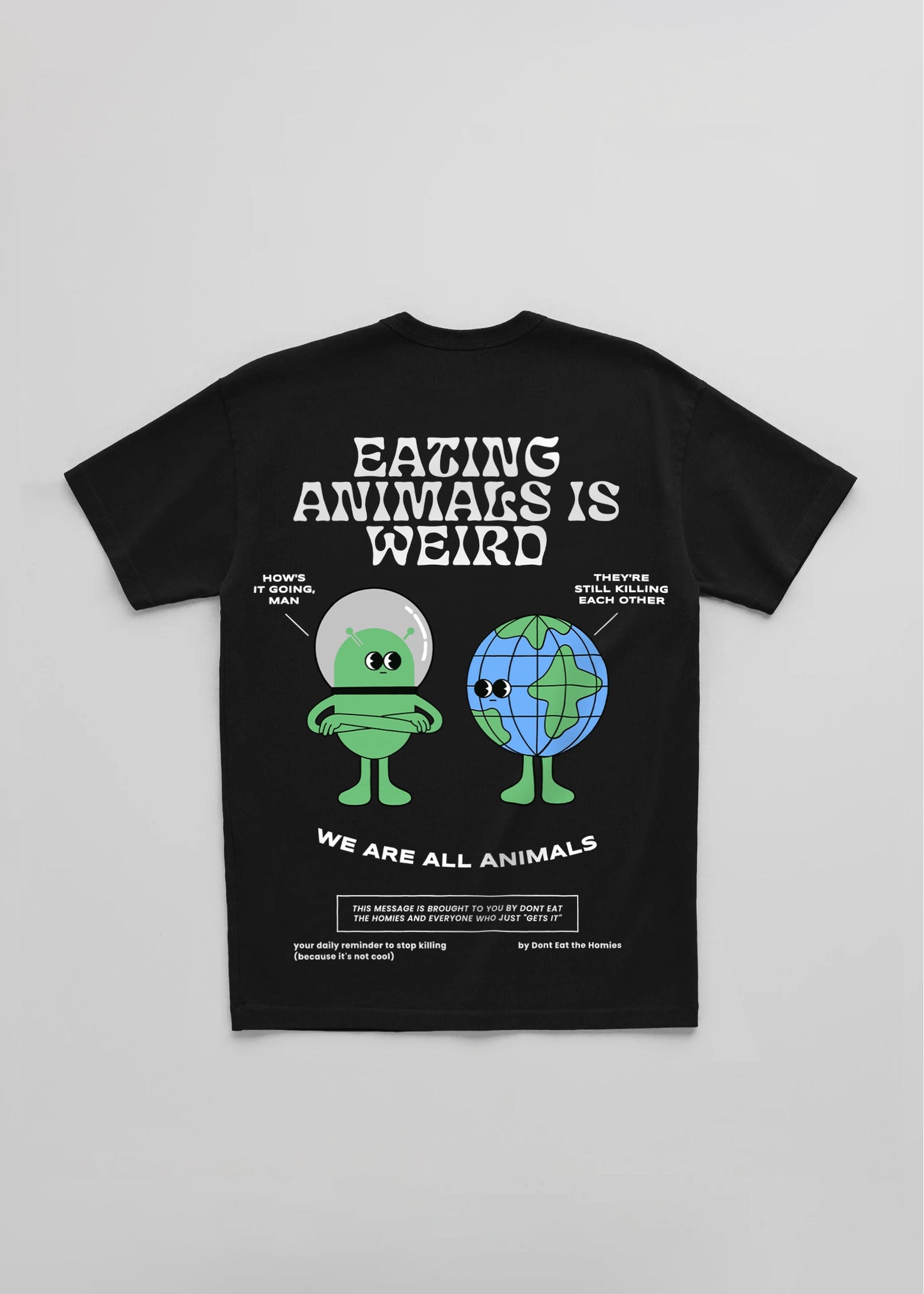 EATING ANIMALS IS WEIRD