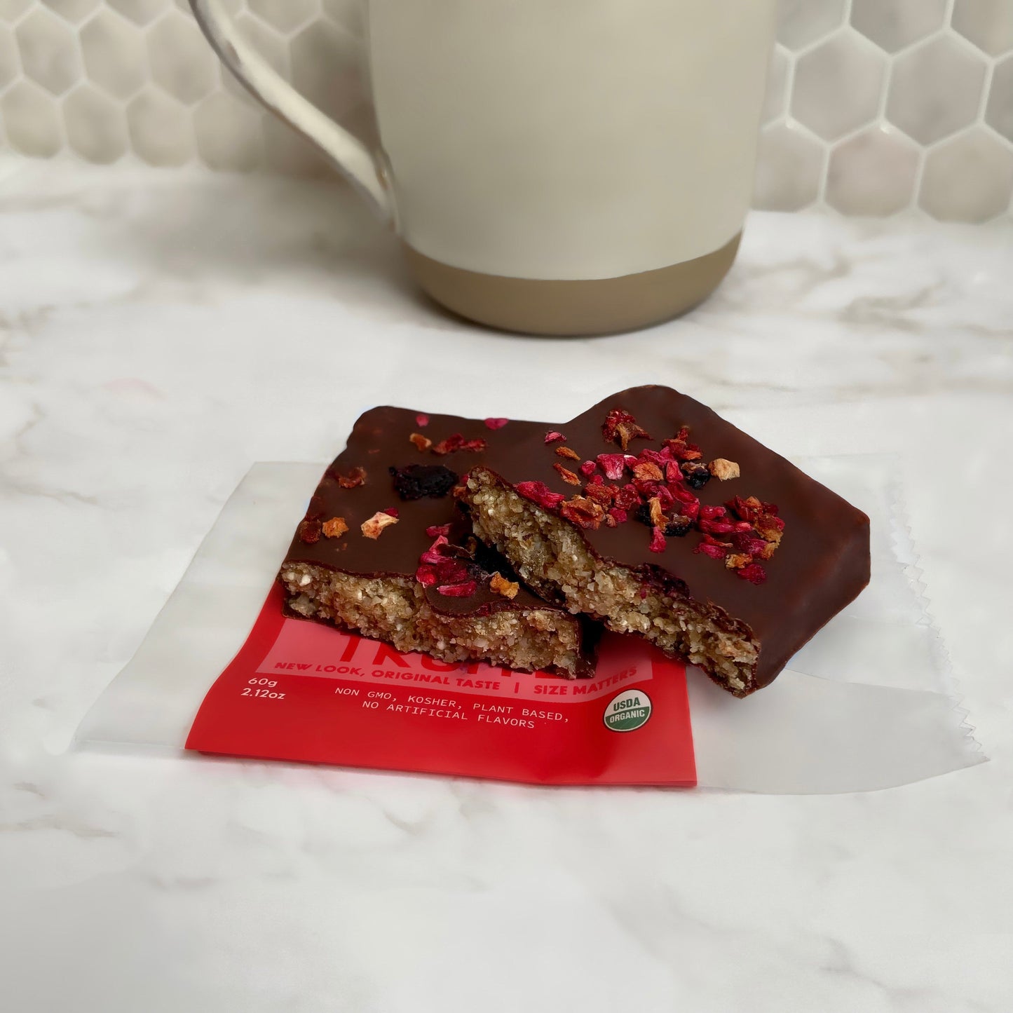 Dark Chocolate Truffle Mixed Berry nutritional Protein bars