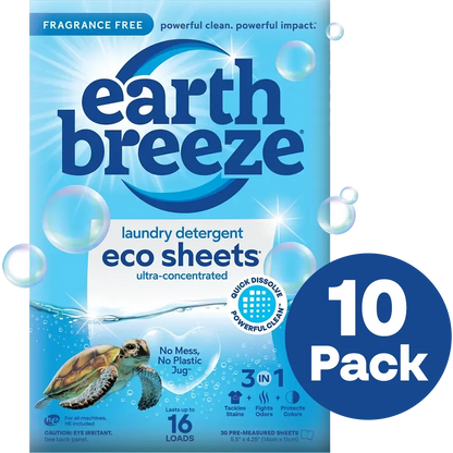 Travel Sized Laundry Detergent Sheet Packs
