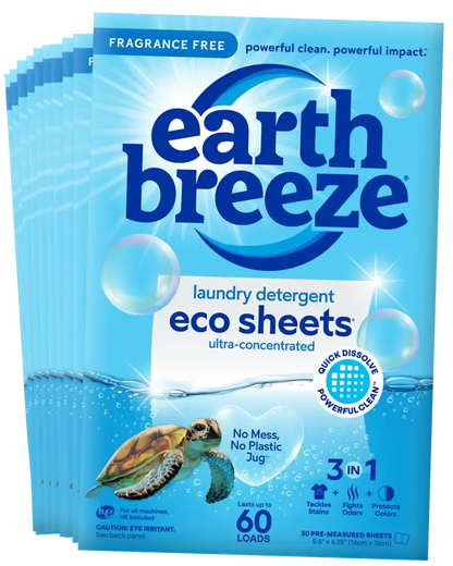 Laundry Detergent Eco Sheets
