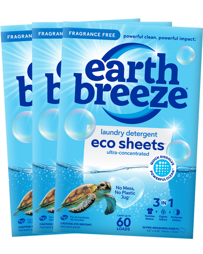 Laundry Detergent Eco Sheets