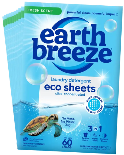 Laundry Detergent Eco Sheets