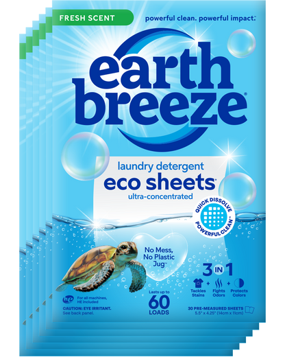 Laundry Detergent Eco Sheets