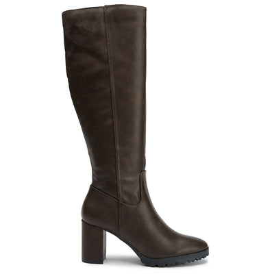 Edamame Knee High Boots - Vegan America