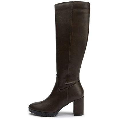 Edamame Knee High Boots - Vegan America