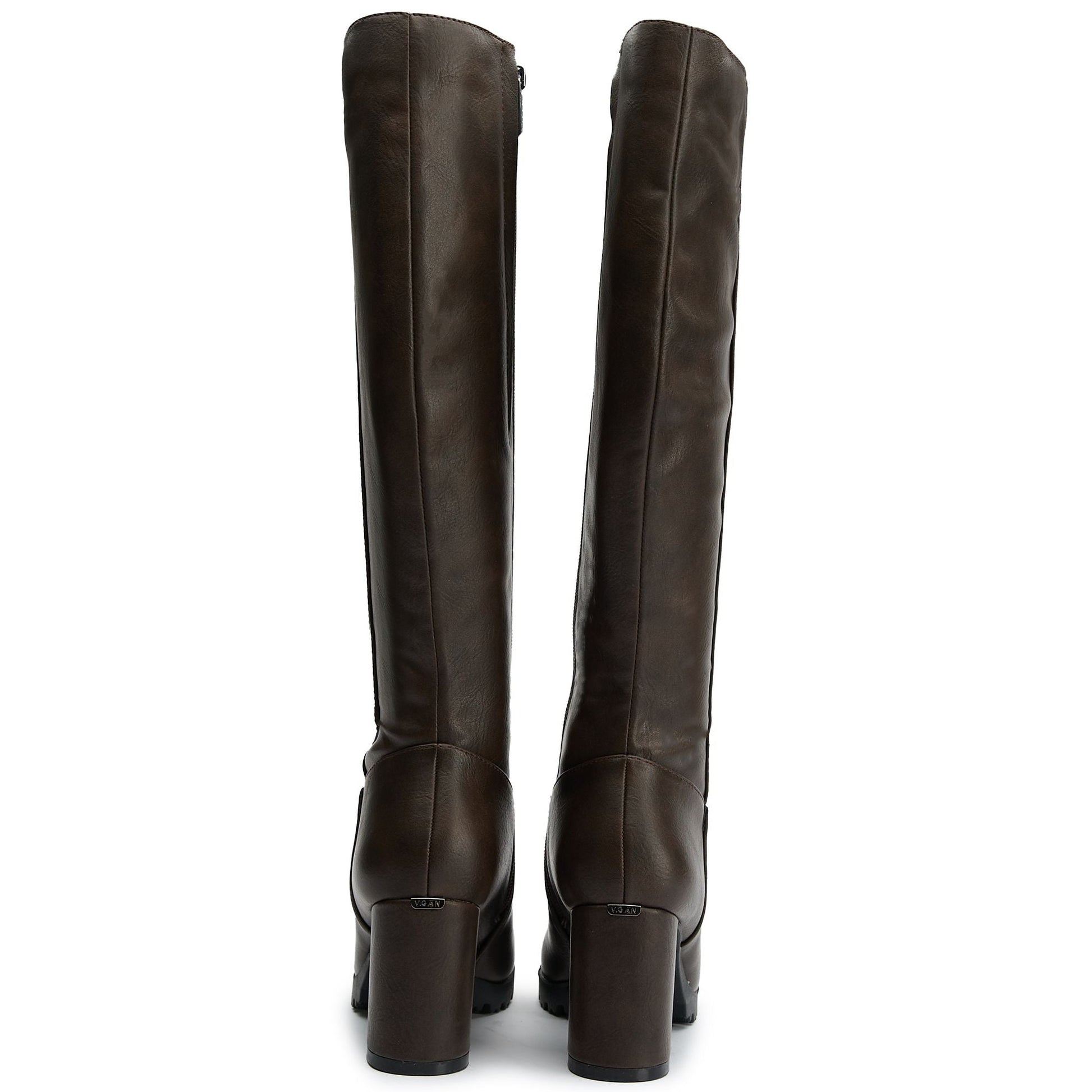 Edamame Knee High Boots - Vegan America