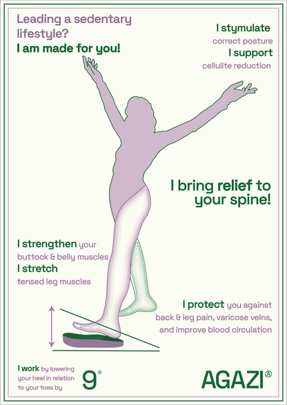 "Get in shape!” vegan grape leather sandals