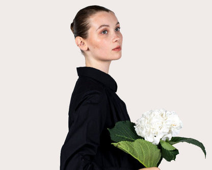 Robe Erika Black Star - Vegan America