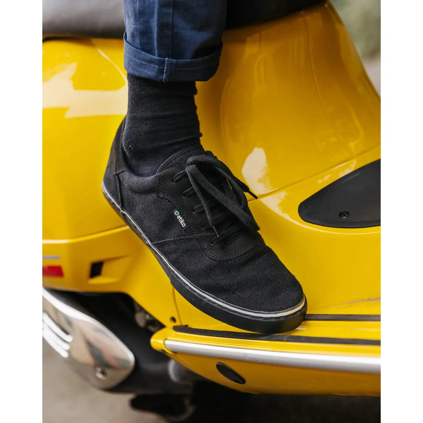 Hemp Sneakers, All Black