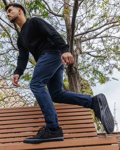 Hemp Sneakers, All Black