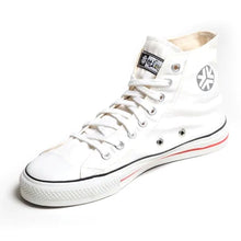 High Top Sneakers, White Stripe CLEARANCE STOCK