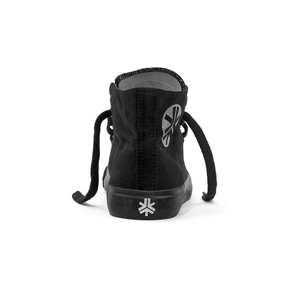 High Top Sneakers, All Black