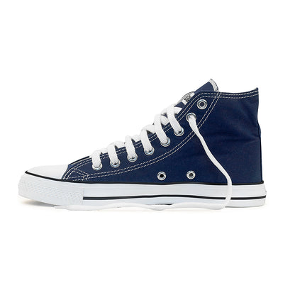 High Top Sneakers, Blue & White