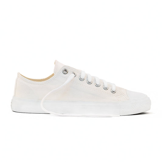 Low Cut Sneakers, All White