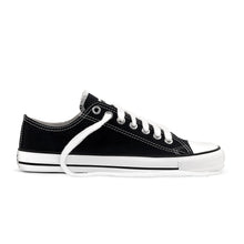 Low Cut Sneakers, Black & White - Vegan America