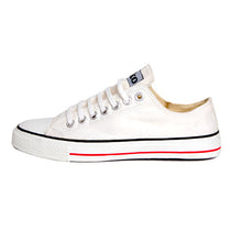 Low Cut Sneakers, White Stripe