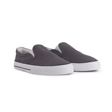 Slip Ons, Grey & White - Vegan America