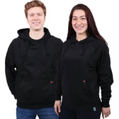 Pullover Hoodie, Unisex Black - Vegan America