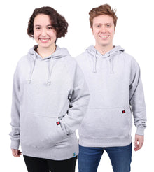 Pullover Hoodie, Unisex Grey