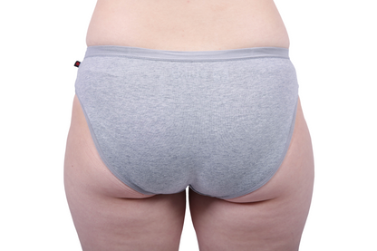 Bikini Underwear, Heather Grey - 3 pack