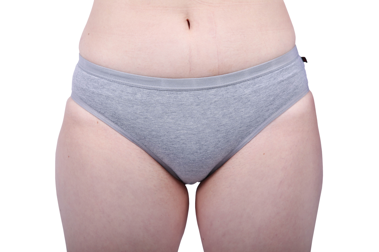 Ethical Women's Bikini Underwear (2 Pack Black and Grey)