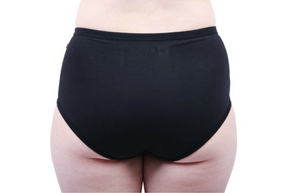 Full Brief Underwear, Black - 3 pack