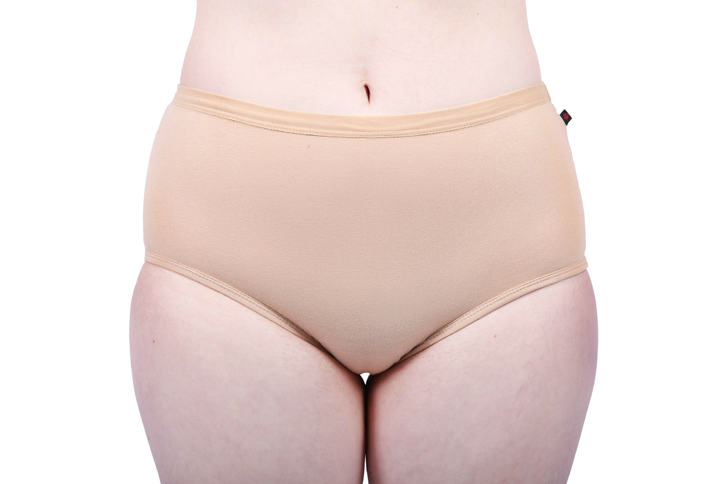 Ethical Women's Full Brief Underwear (2 Pack Pink and Latte)