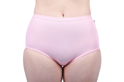 Ethical Women's Full Brief Underwear (2 Pack Black and Pink)