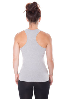 Racerback Singlet, Women's Grey - Vegan America