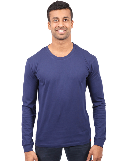 Long Sleeve T-shirt, Unisex Navy