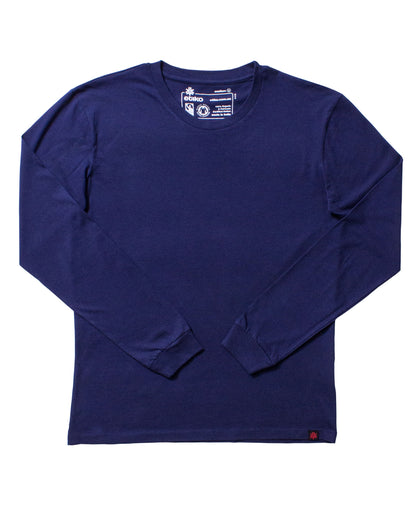 Long Sleeve T-shirt, Unisex Navy