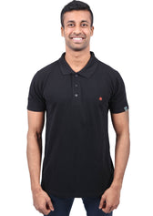 Polo Shirt, Unisex Black - Vegan America