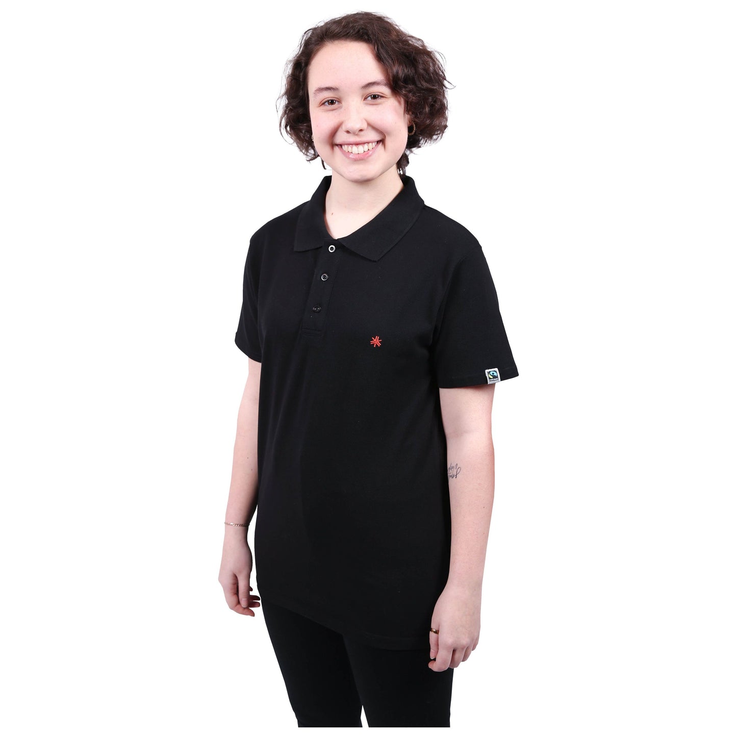 Polo Shirt, Unisex Black