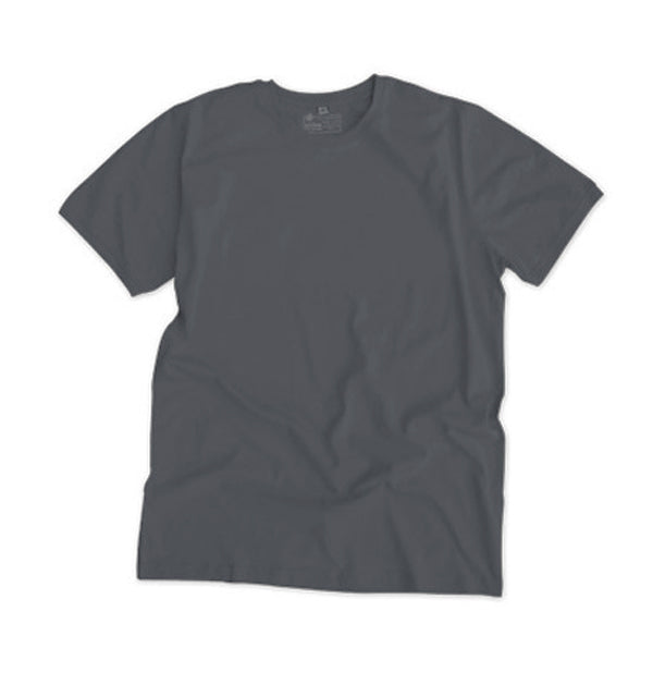 Etiko Fairtrade Certified Organic Cotton Charcoal Unisex T-Shirt Bundle, Eco-Friendly