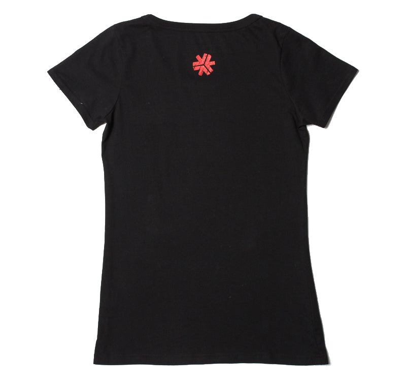 Wear No Evil 1.0 Printed T-shirt, Womens Black