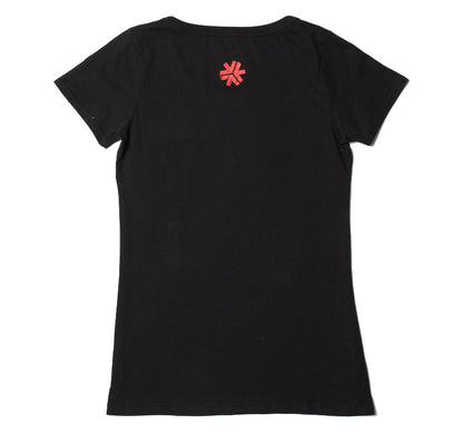 Wear No Evil 1.0 Printed T-shirt, Womens Black