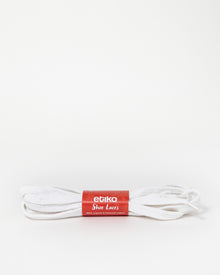 Laces, Low Cut White (140 cm)